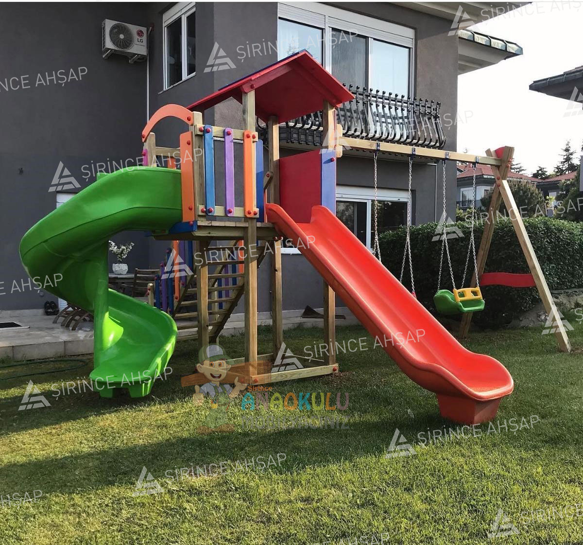 Ahşap Oyun Parkları