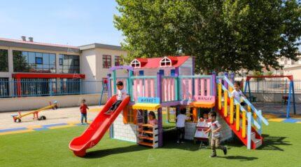 Bodrum Çarşı Ahşap Çocuk Oyun Parkı