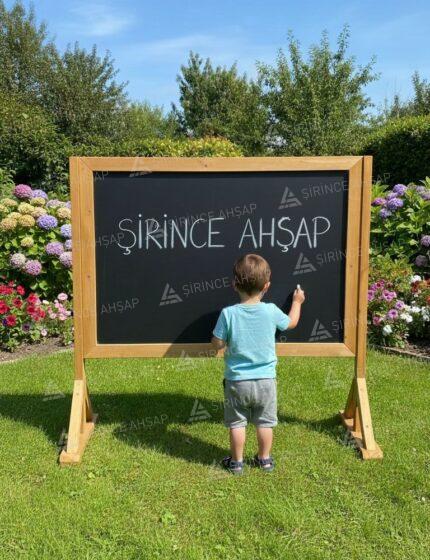 Ahşap Dış Mekan Yazı Tahtası